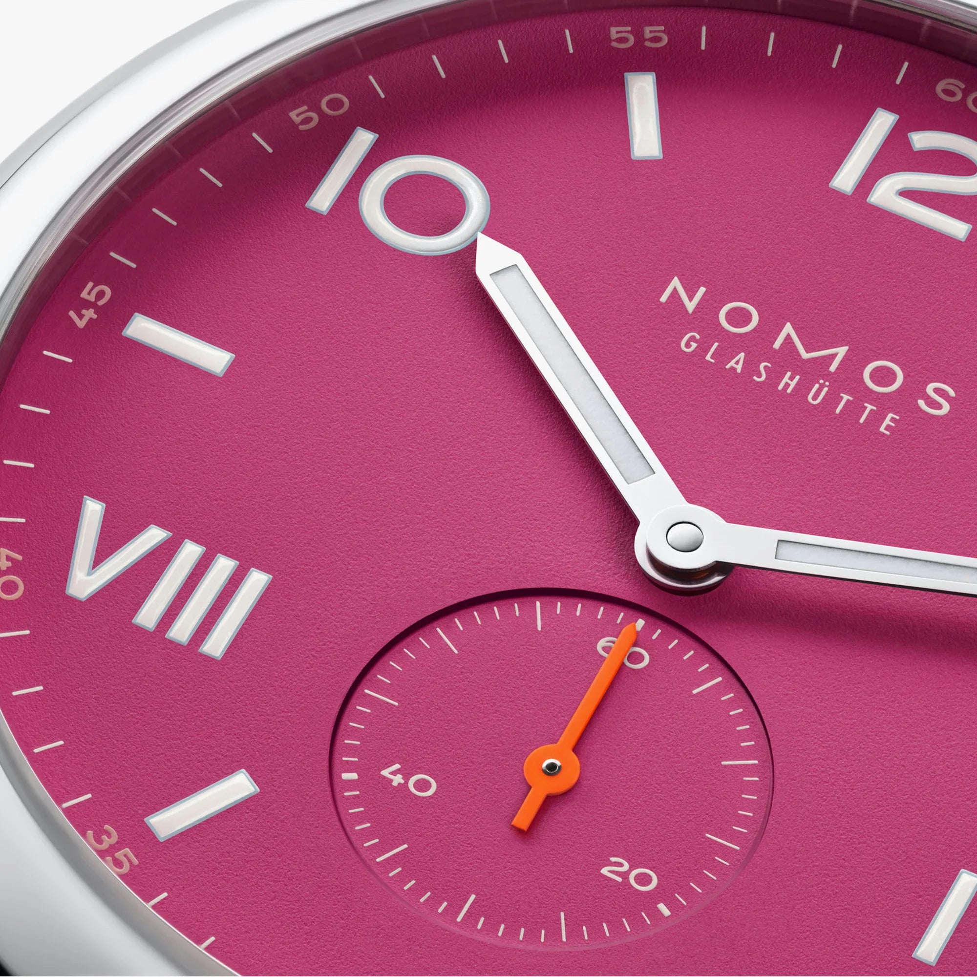 Club Campus 38mm - Deep Pink Dial on Strap