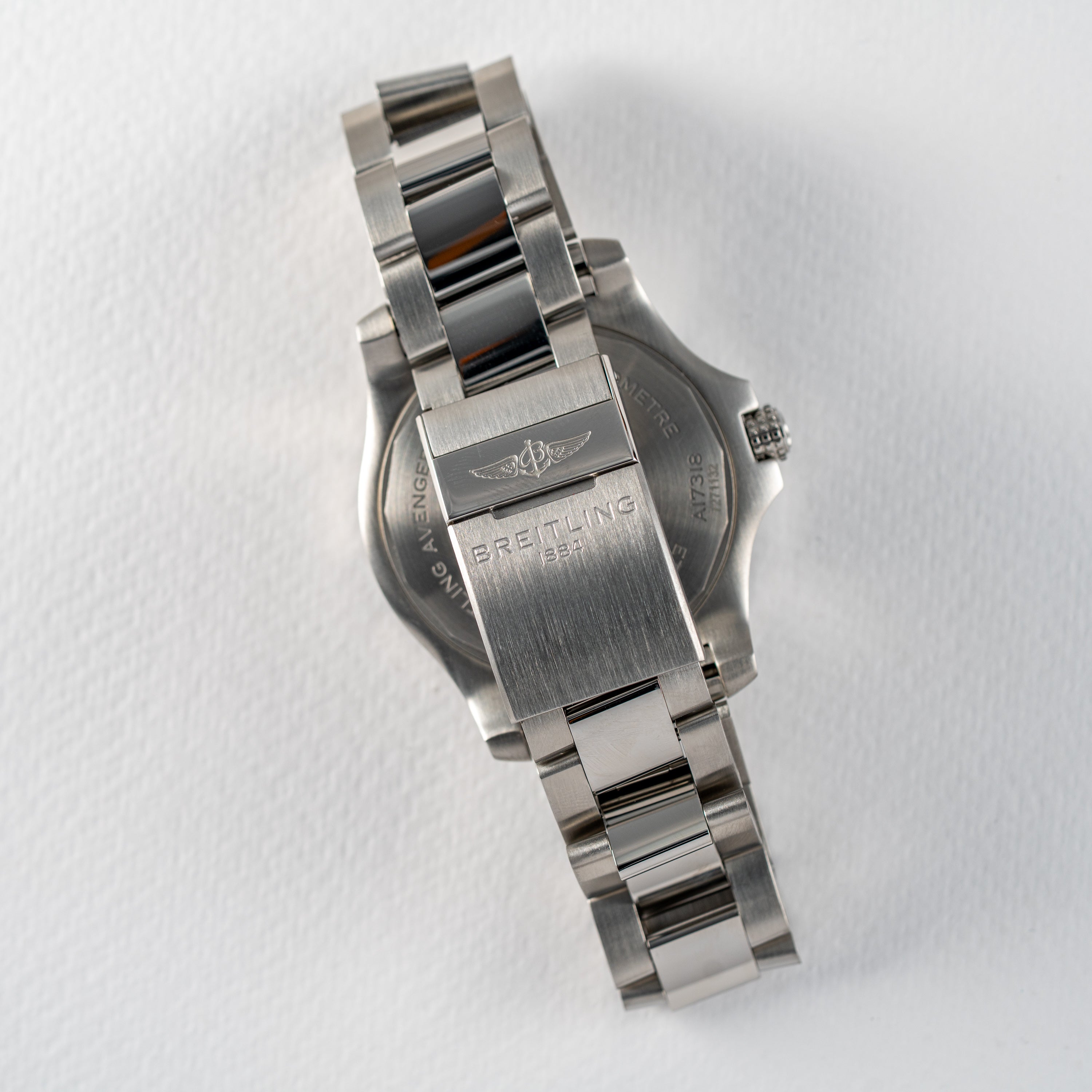 Breitling Avenger 43mm - Black Dial on Bracelet - A173B