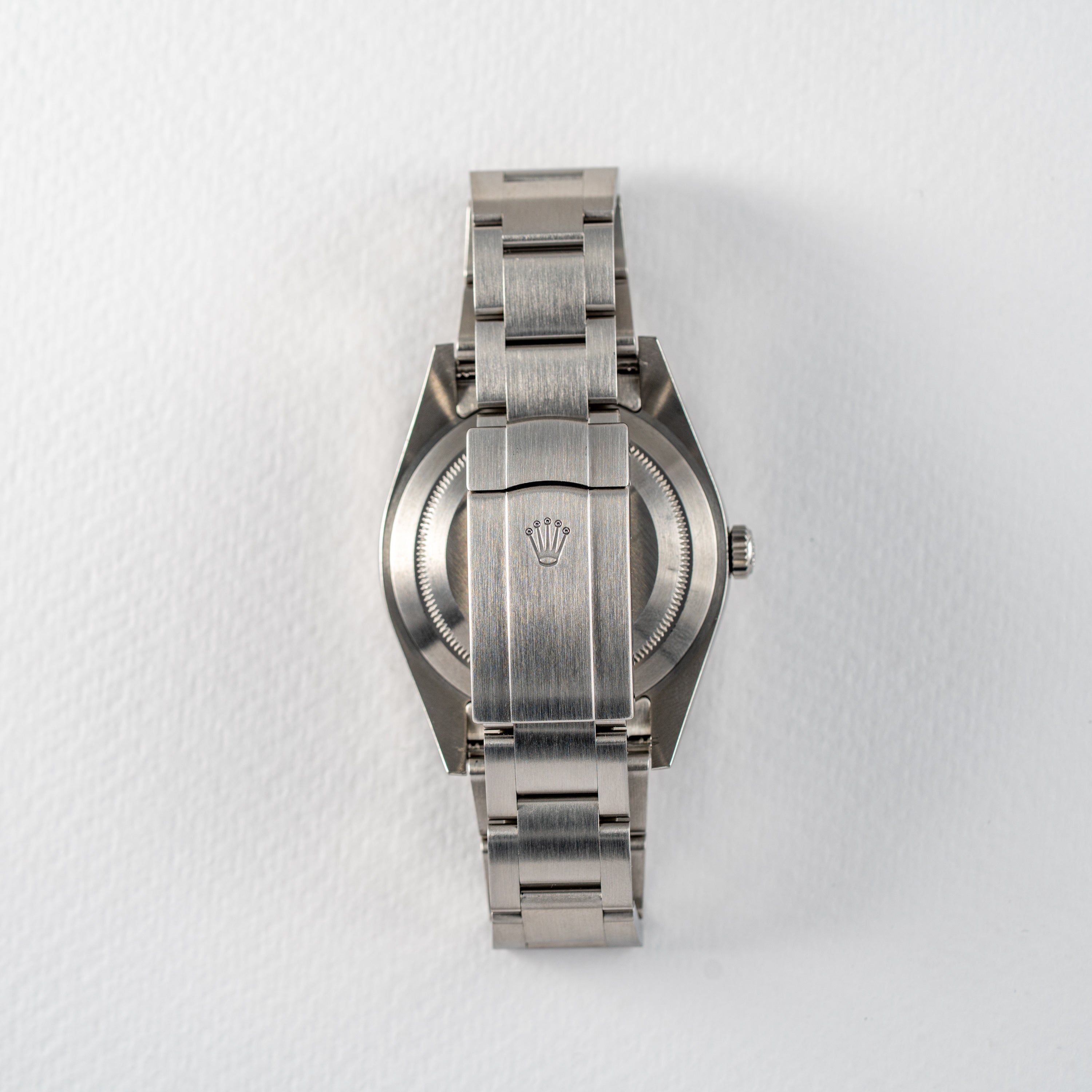 Rolex Oyster Perpetual 39mm - Blue Dial with Green - 114300