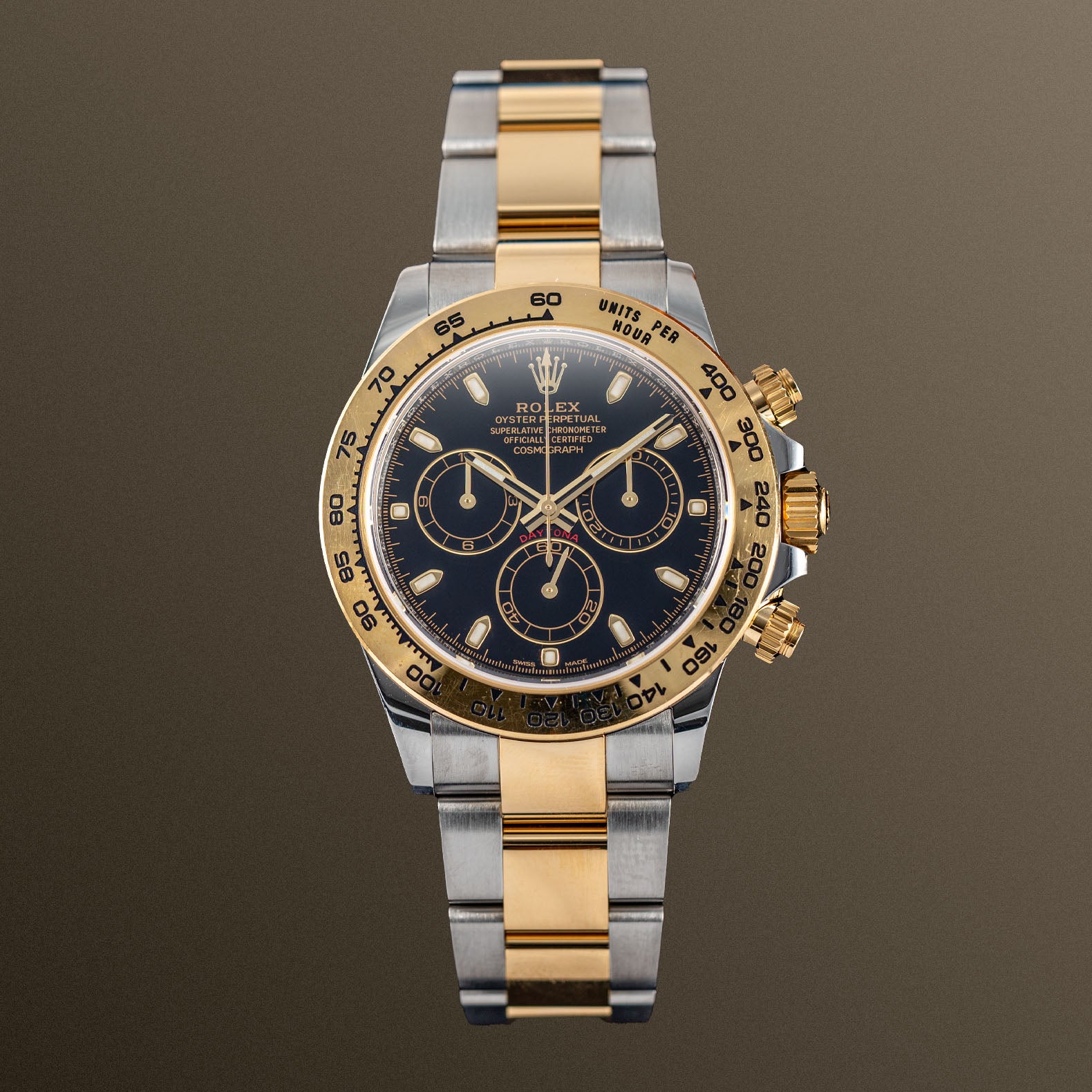 Rolex Cosmograph Daytona Two-Tone Black Dial - 116503