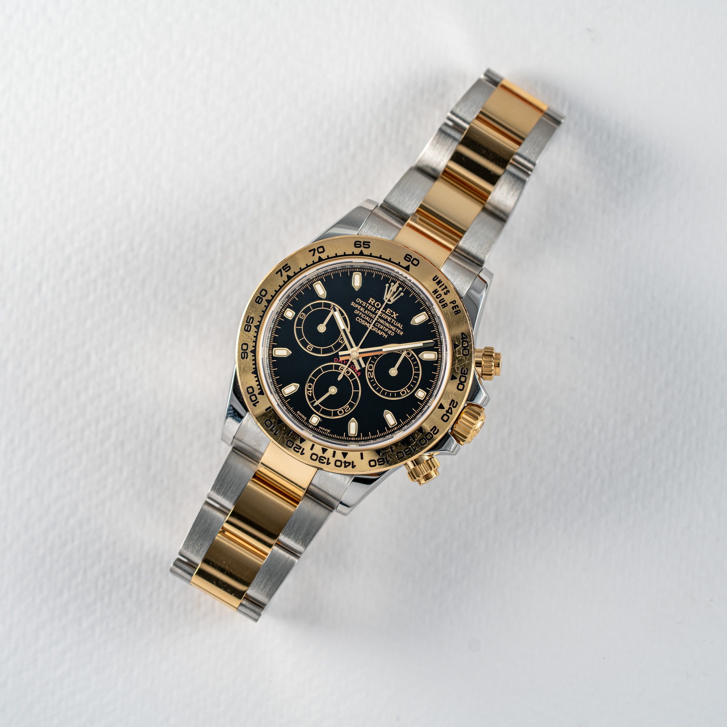 Rolex Cosmograph Daytona Two-Tone Black Dial - 116503