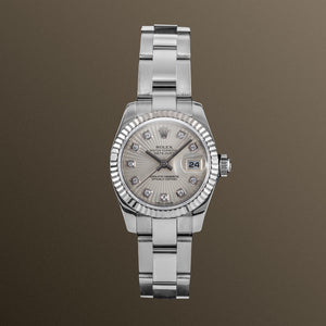 Rolex Datejust 26mm White Diamond Dial - 179174