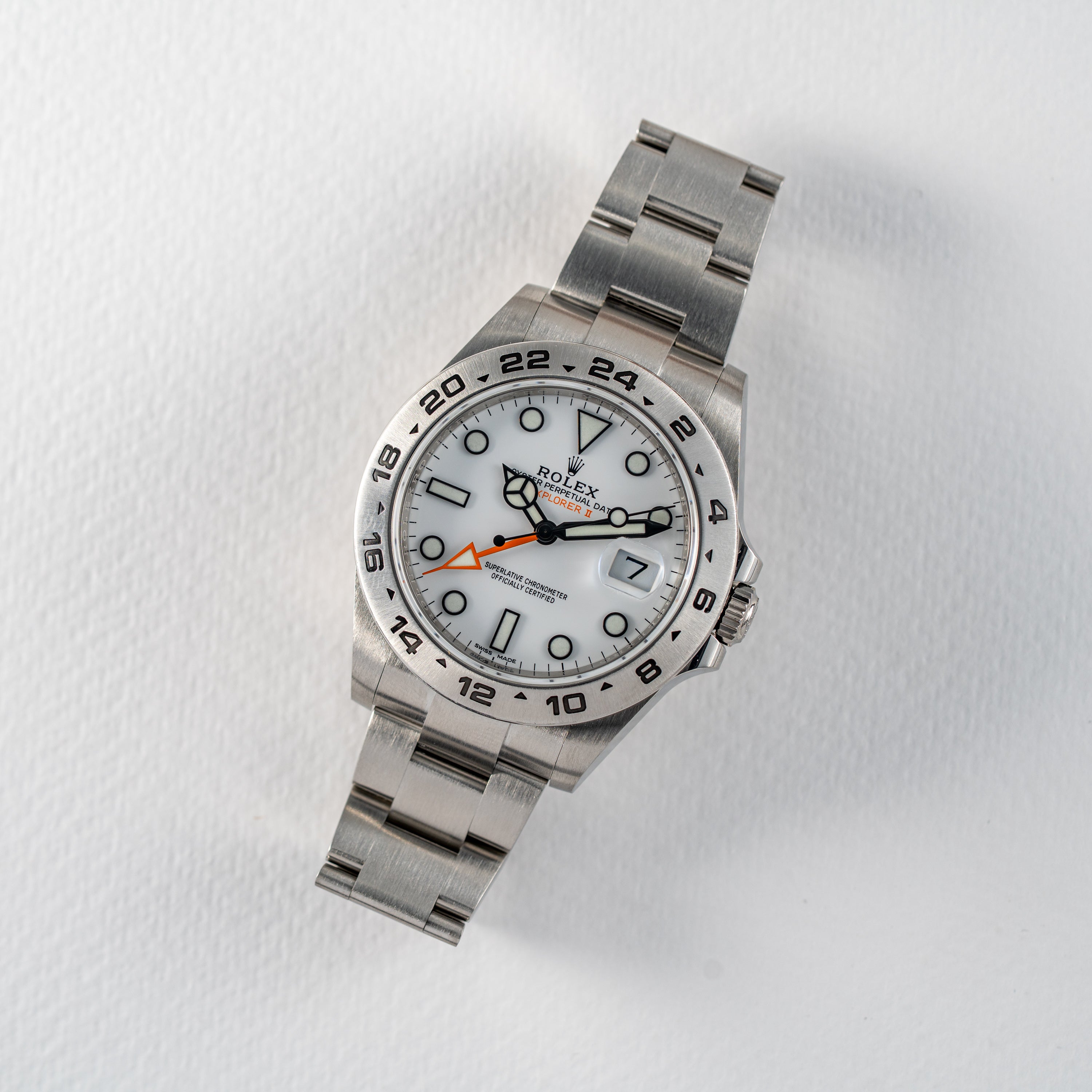 Rolex Explorer II 42mm - White Dial - 216570