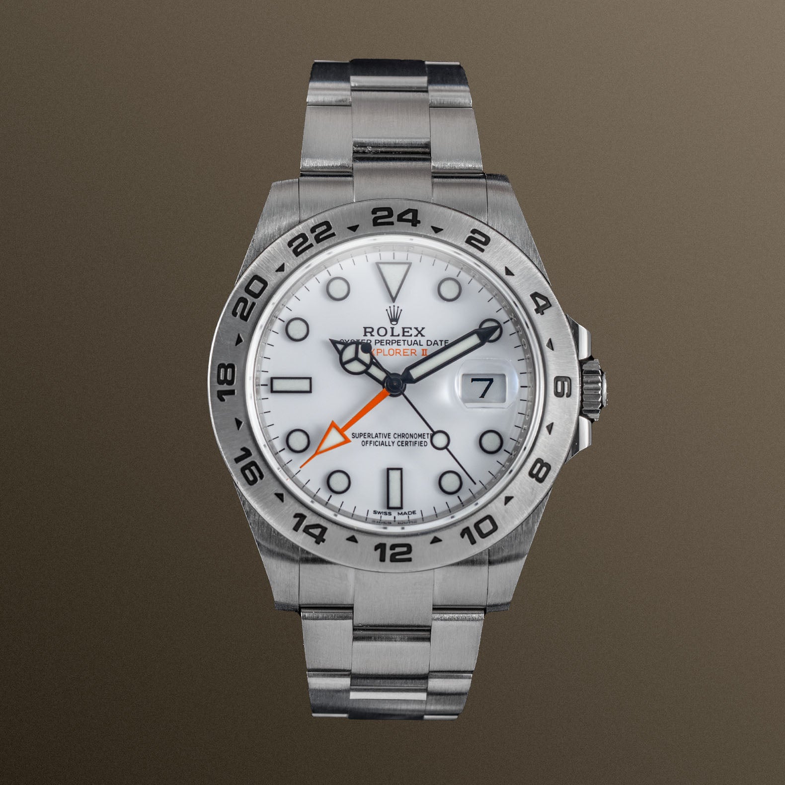 Rolex Explorer II 42mm - White Dial - 216570