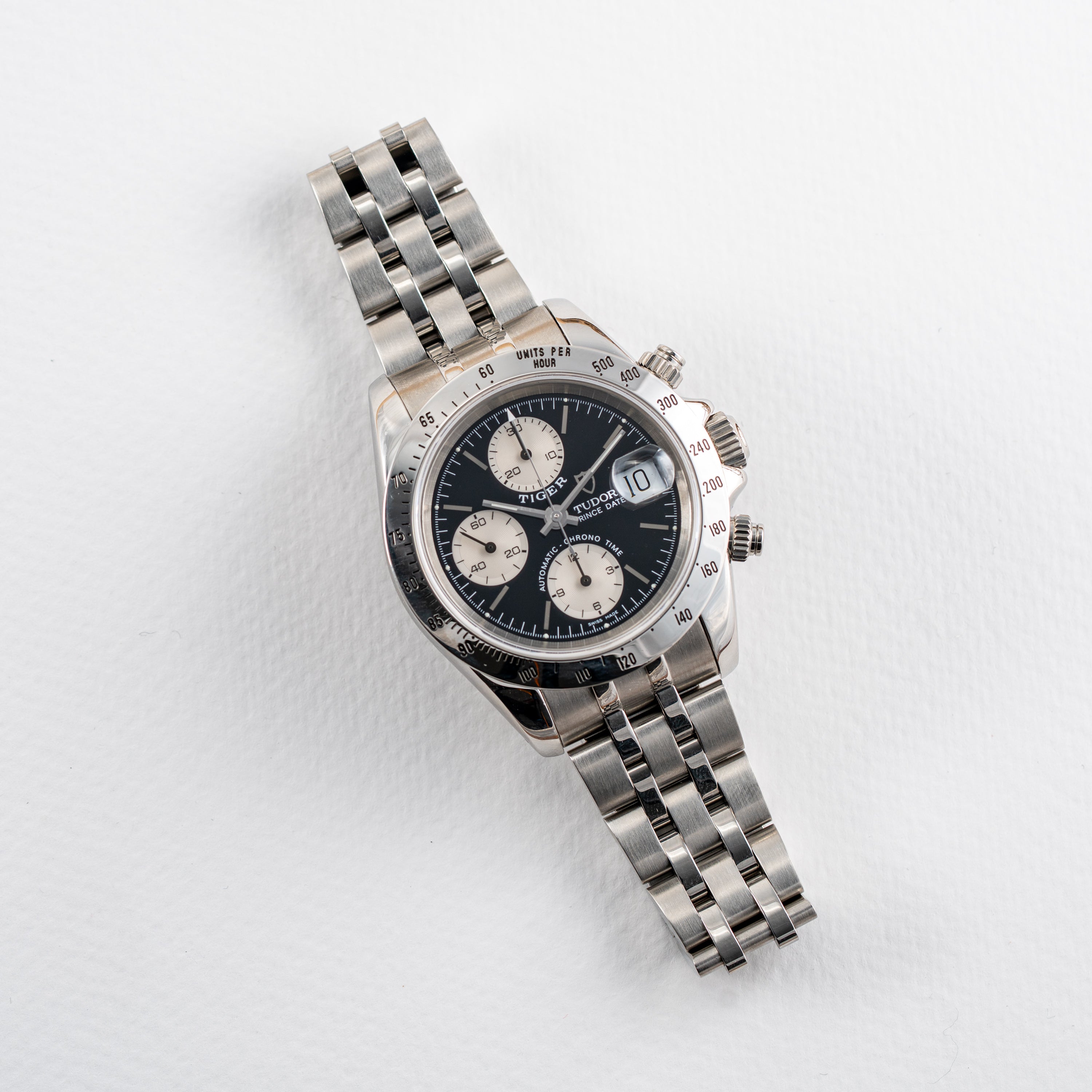 TUDOR Tiger Prince Date Chronograph - Reverse Panda - 79280P