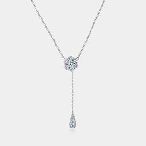 Diamond Drop Pendant Necklace