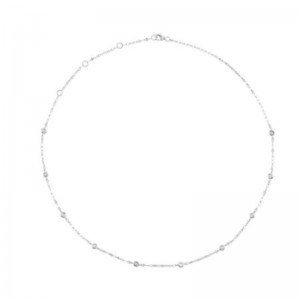 SC55025782 Bailey Collection 0.20CT 18" Diamonds by the Yard Necklace