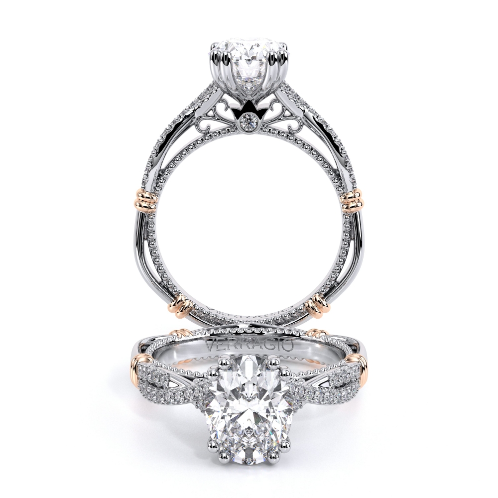 Parisian-105ov-Platinum Oval Vintage Engagement Ring