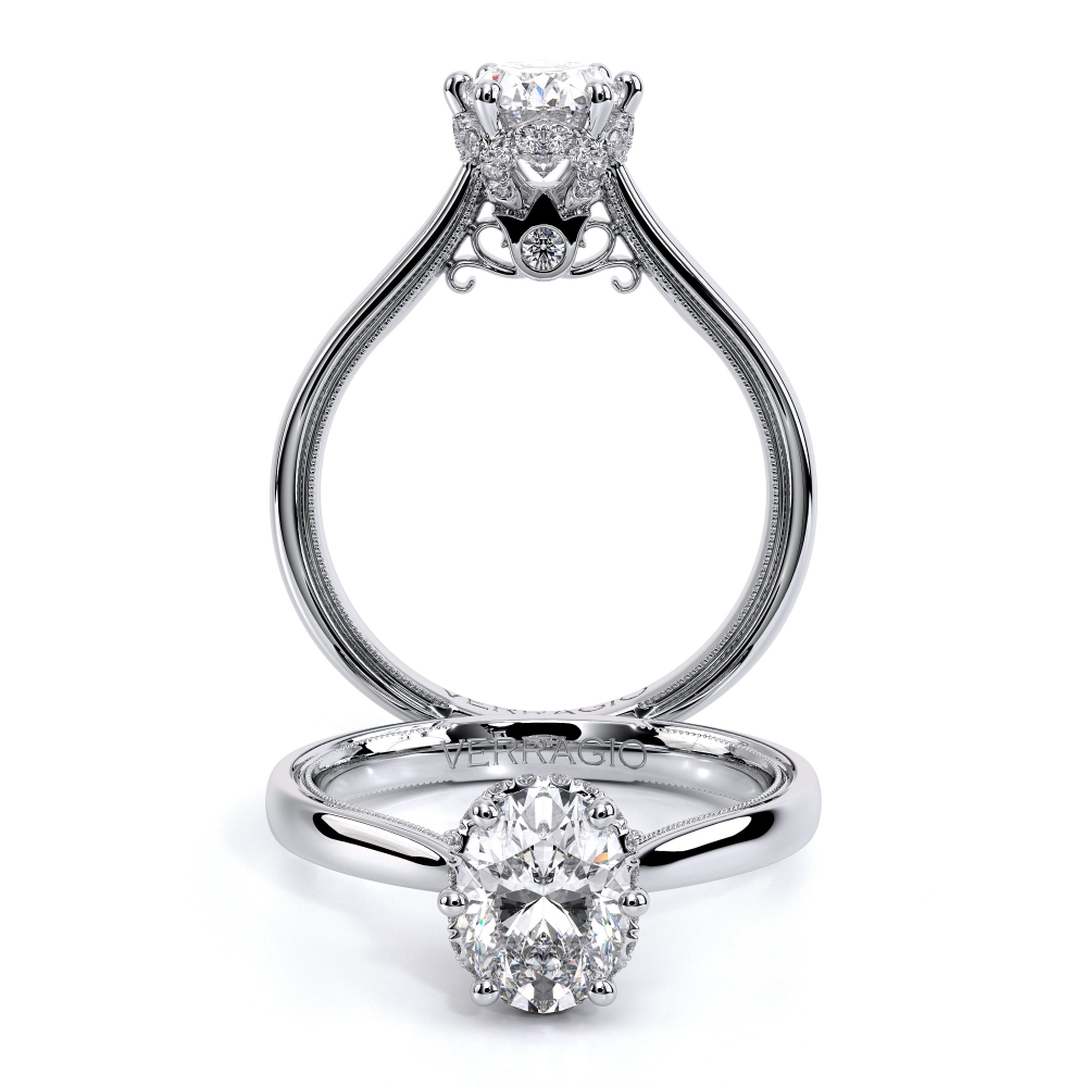 Renaissance-942ov-Platinum Oval Solitaire Engagement Ring