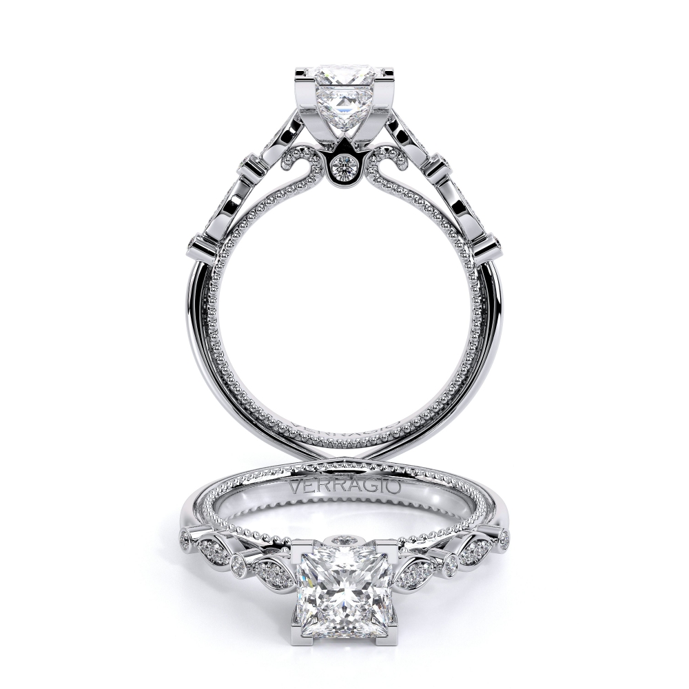 Couture-0476p-Platinum Princess Pave Engagement Ring