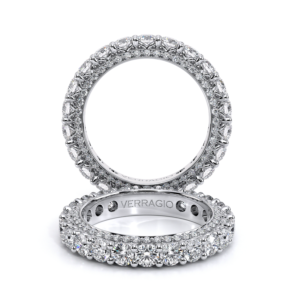 Verragio Eterna-2022-R-3-Platinum Diamond Wedding Band