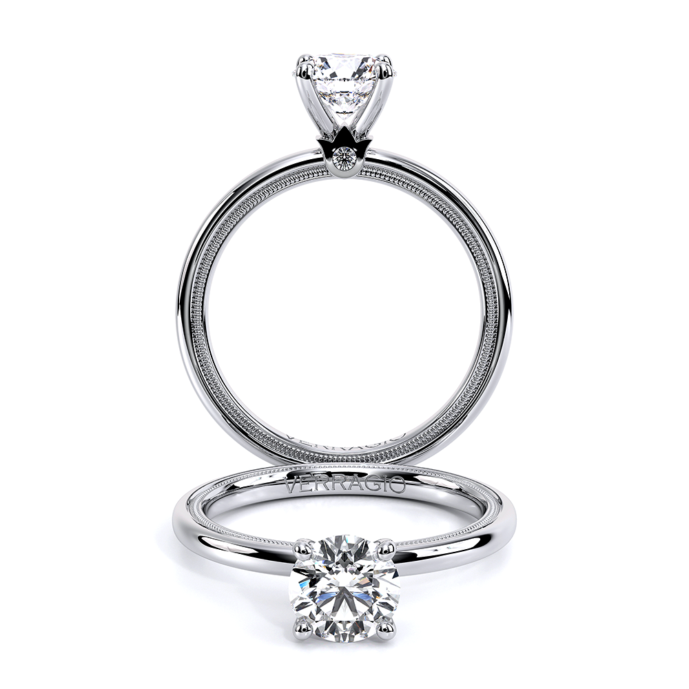 Tradition-120r4-S-Platinum Round Solitaire Engagement Ring